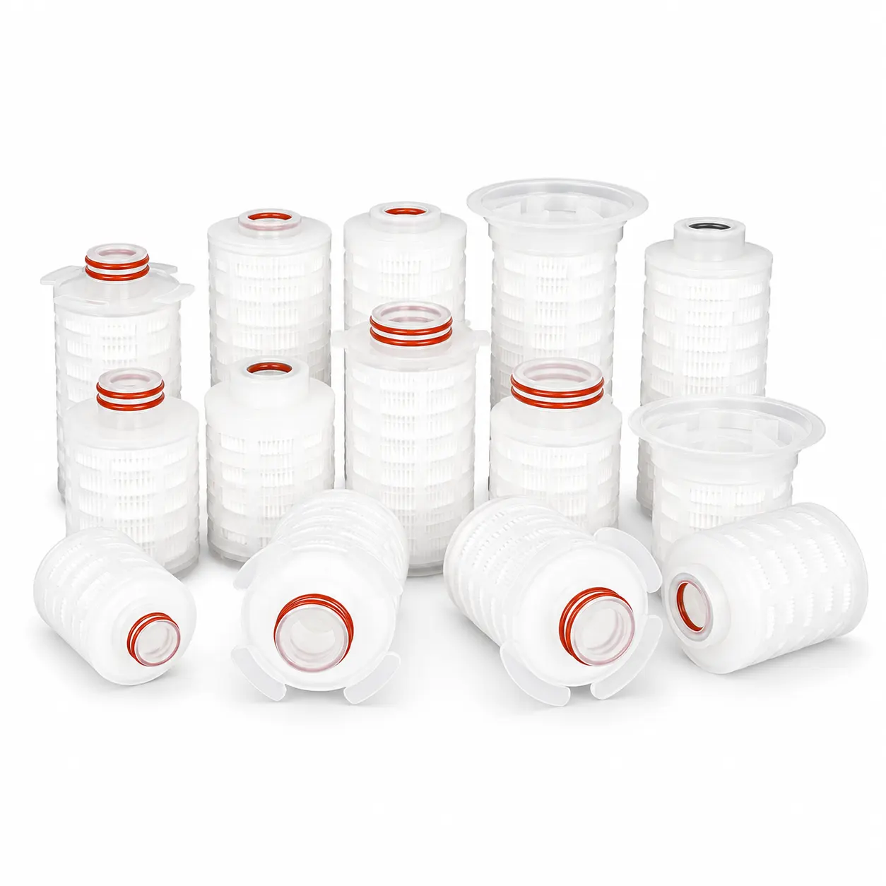 Mini pleated filter cartridge
