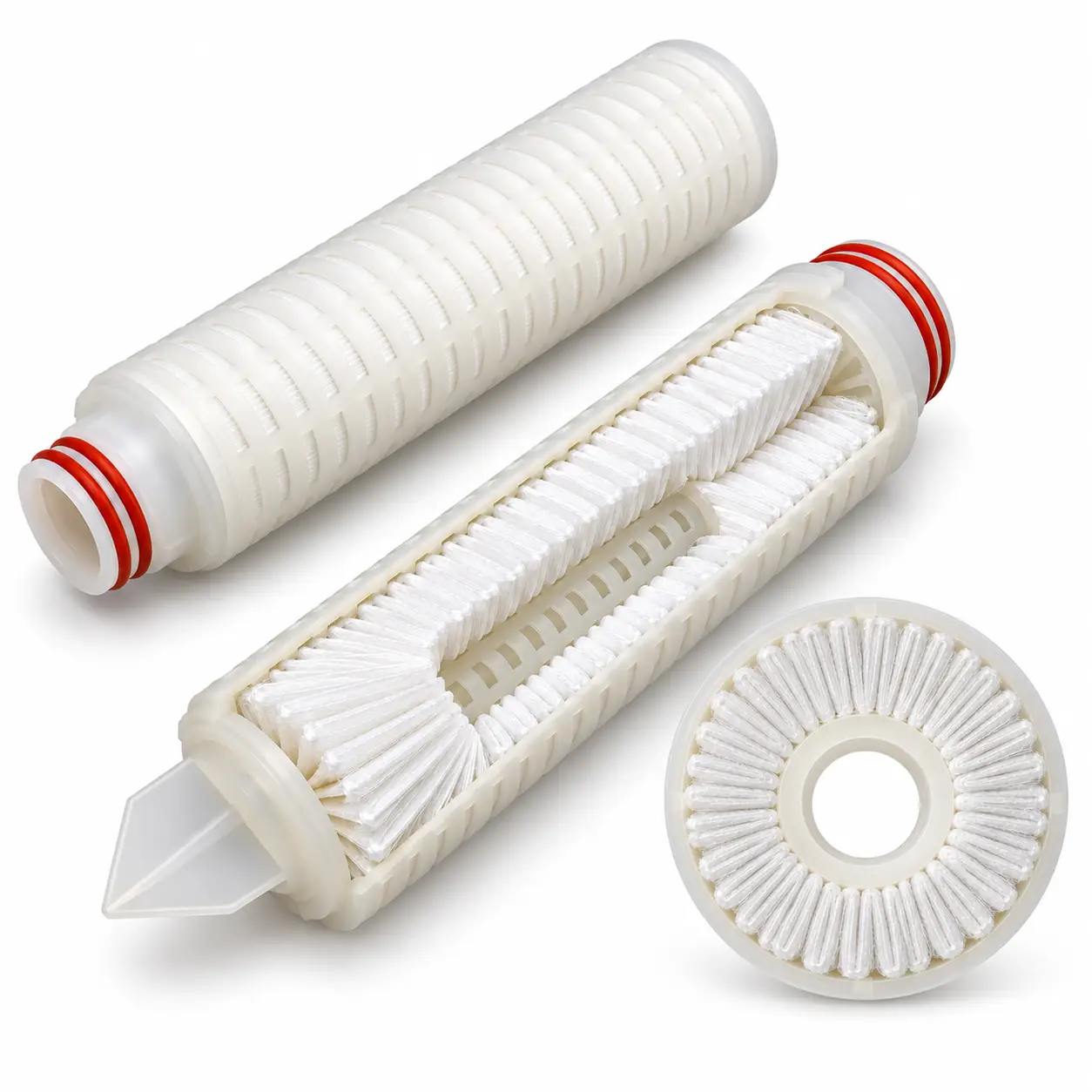Pleated Filter Cartridges PES materials